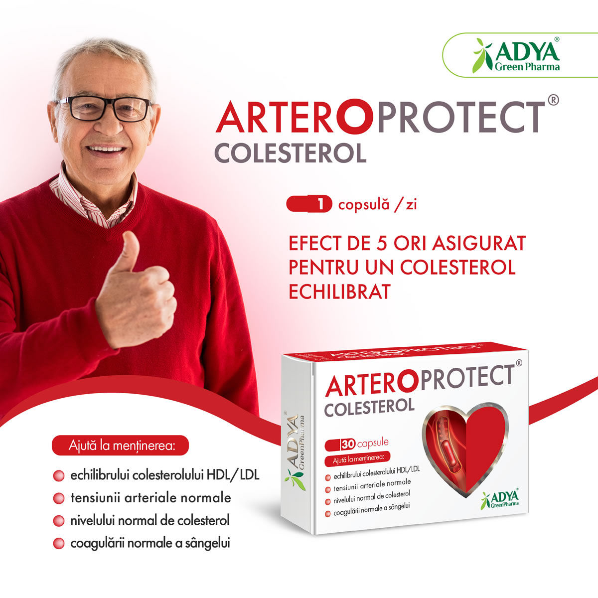 Arteroprotect Colesterol Adya GreenPharma