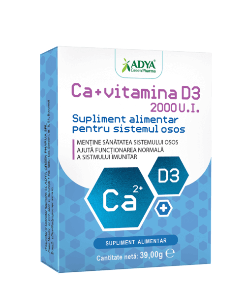 Ca + vitamina D3 2000 U.I.