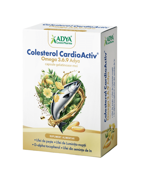 Colesterol CardioActiv - Omega 3-6-9