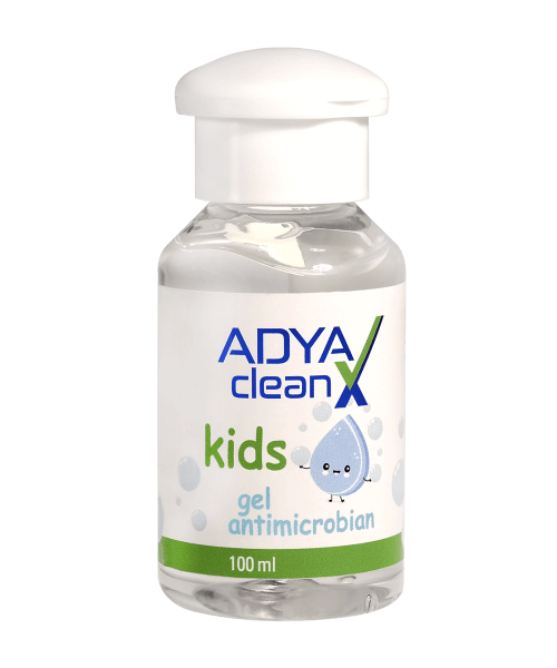 Adya Clean-X Kids Green gel antimicrobian 100ml