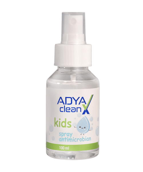 Adya Clean-X Kids Green spray antimicrobian 100ml