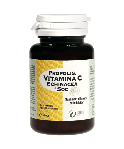 Propolis & Vitamina C & Echinacea & Soc
